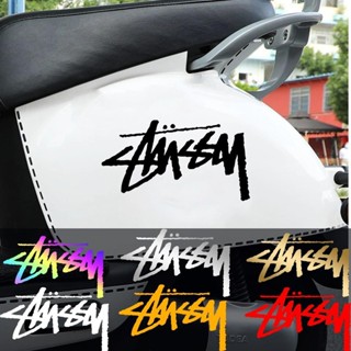 Stussy 簽名貼紙摩托車貼紙 Stussy Vespa Giorno125 Lambretta 裝飾貼紙防水反光乙烯