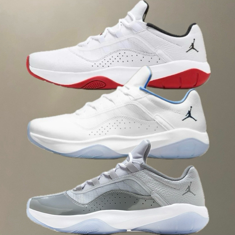 Air Jordan 11 CMFT LOW 籃球鞋 白紅 白藍 灰CW0784-161 DO0751-100