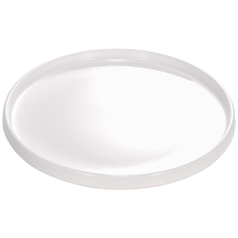 √密胺盤√現貨 密胺淺盤子圓盤平盤商用創意 仿瓷 餐具 塑膠 西餐盤子牛排盤蛋糕擺盤