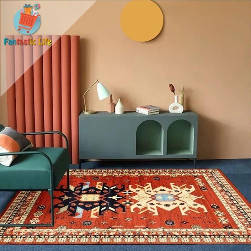 8款波斯風格地毯床頭地毯民族風格地毯波西米亞風格地毯客廳餐桌地墊摩洛哥風格衣帽間地墊