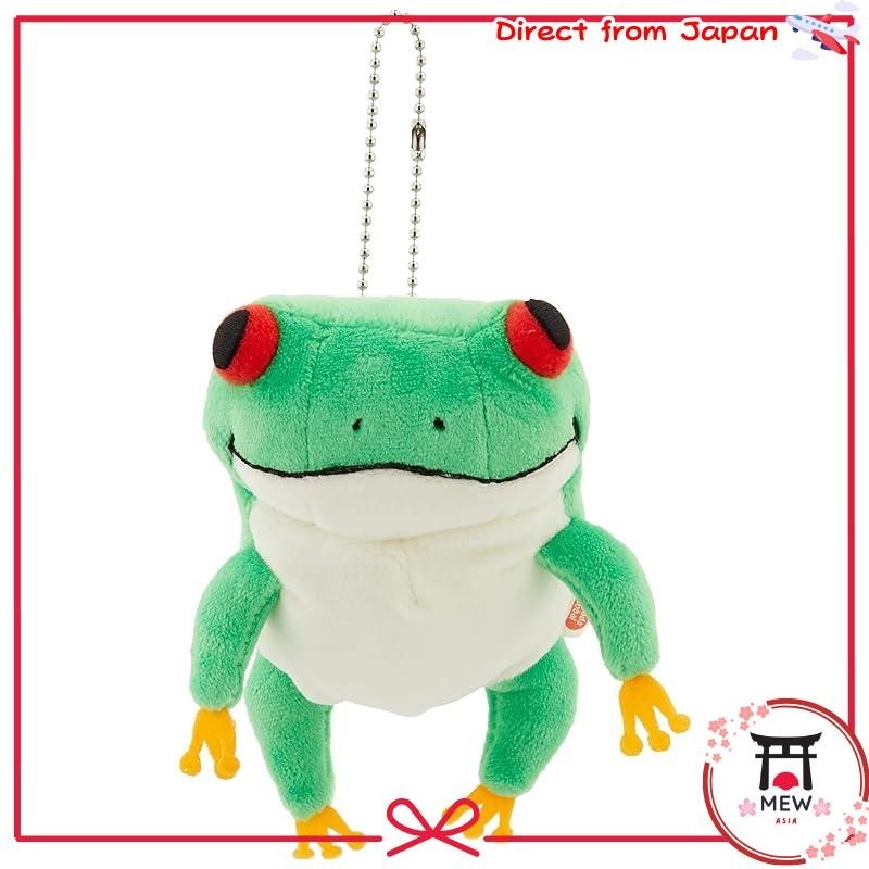 希纳达全球（Shinada Global）mochi系列 可爱抱抱 绿色（mini）7×5×14cm 绒毛玩具 青蛙 动