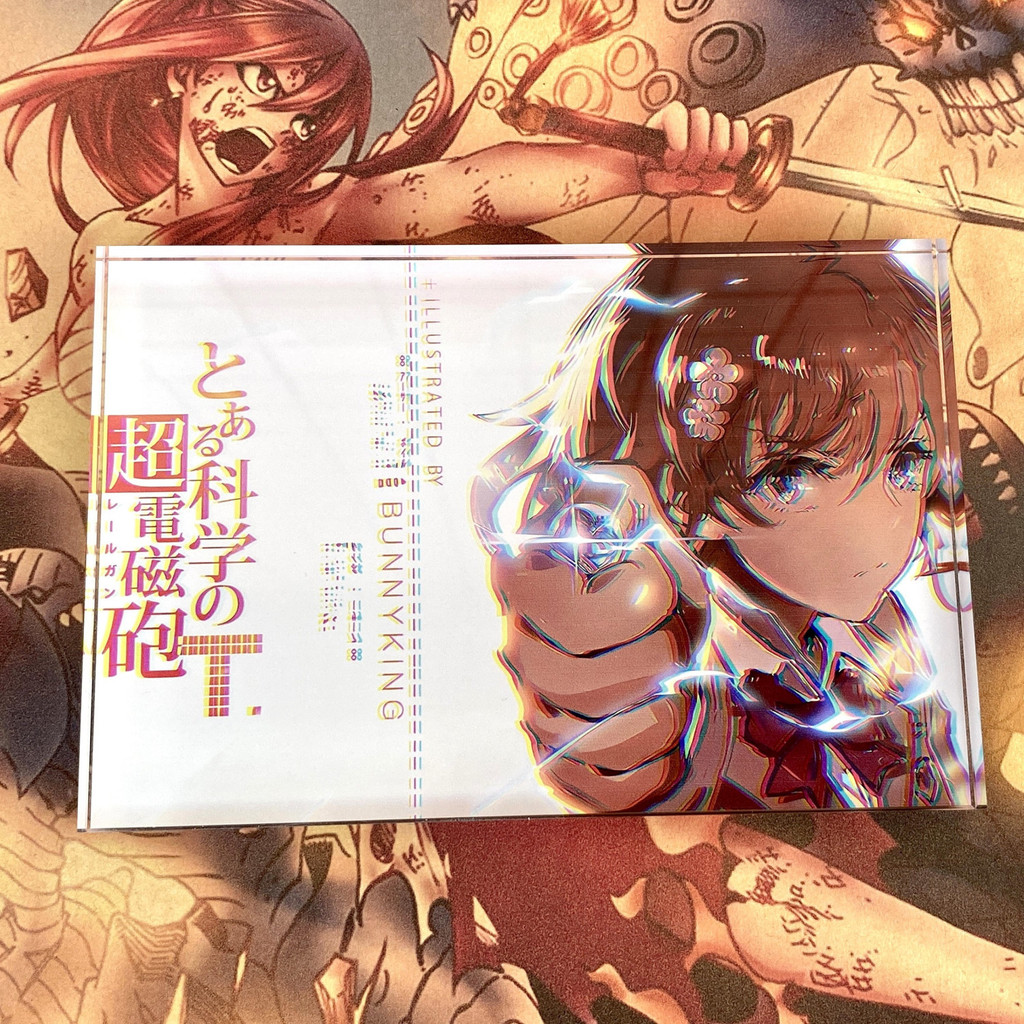 【潮玩精品摆件】魔法禁書目錄禦坂美琴亞剋力磚炮姐高清亞剋力磚二次元動漫穀子