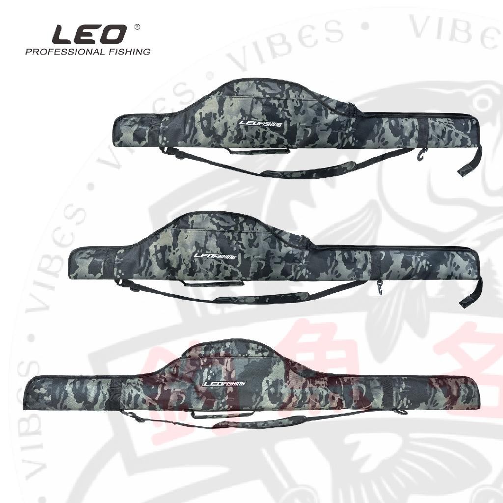 【釣魚名人】LEO/樂歐 28247【路亞遠投竿包】單肩海釣魚竿包140 160cm漁具路亞包竿袋海竿包釣竿包竿袋漁具收