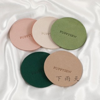【客製化】【首飾袋】logo超纖 圓形 首飾袋 飾品袋 項鍊戒指耳環收納袋 禮品袋小佈袋