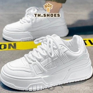 [TH.SHOES]男鞋2025新款休閒小白鞋男士韓版潮流運動鞋子男款麵包鞋小眾闆鞋
