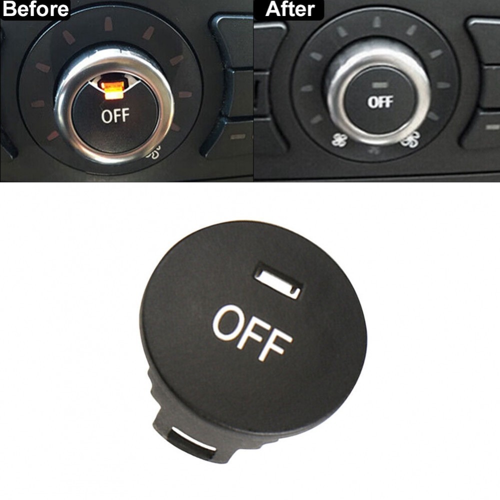 適用於 BMW E60 E61 E63 E64 5 6 系列 M5 的完美適配中心 AC OFF 按鈕蓋