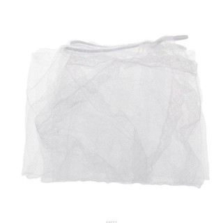 ✿ 嬰兒蚊帳嬰兒推車嬰兒床彈力耐用透氣蚊帳白色可見透氣網布