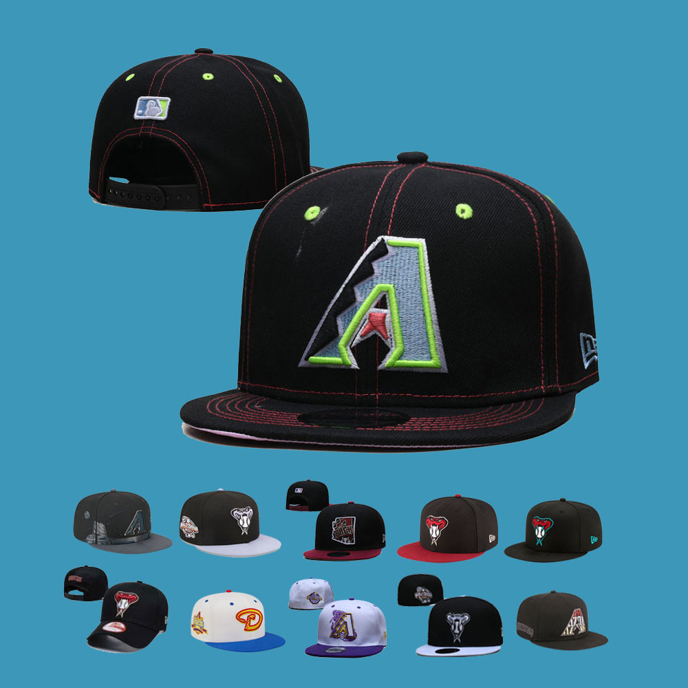 MLB 調整帽 響尾蛇 Diamondbacks 棒球帽 男女通用 可調整 彎帽 平沿帽 嘻哈帽 運動帽
