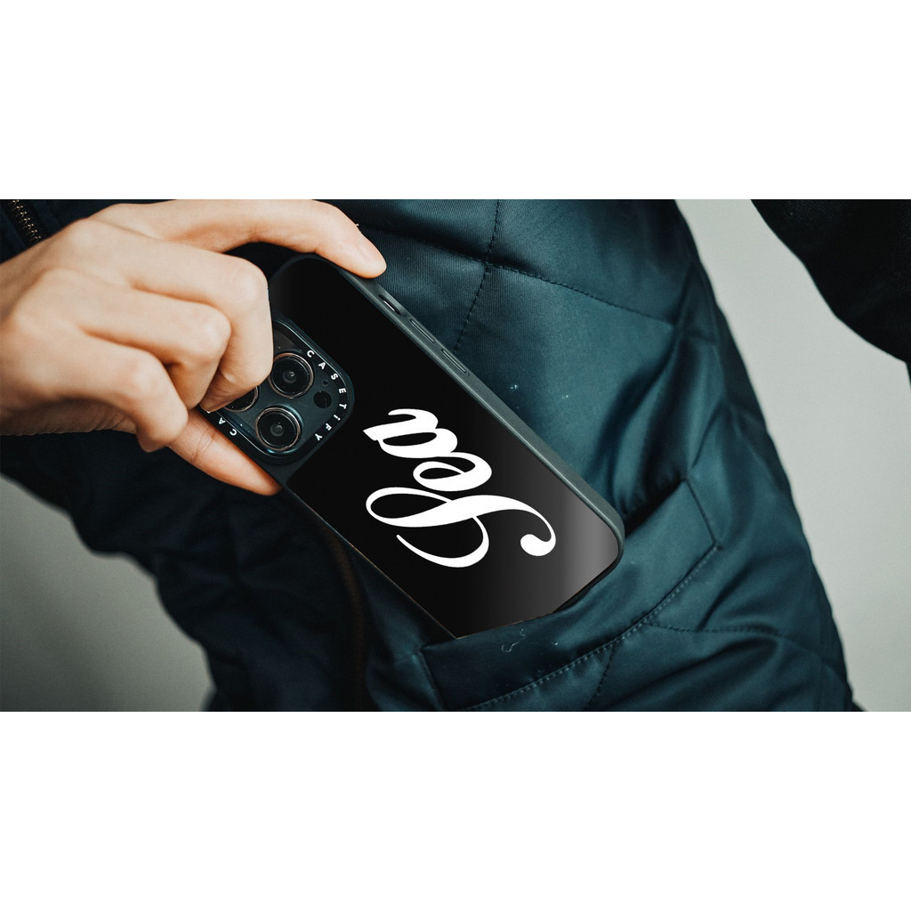 Casetify X SEA 銅板磁吸鍍銀黑銀鏡面磨砂黑手機殼蘋果IPhone 15 14 13 12 Pro Max