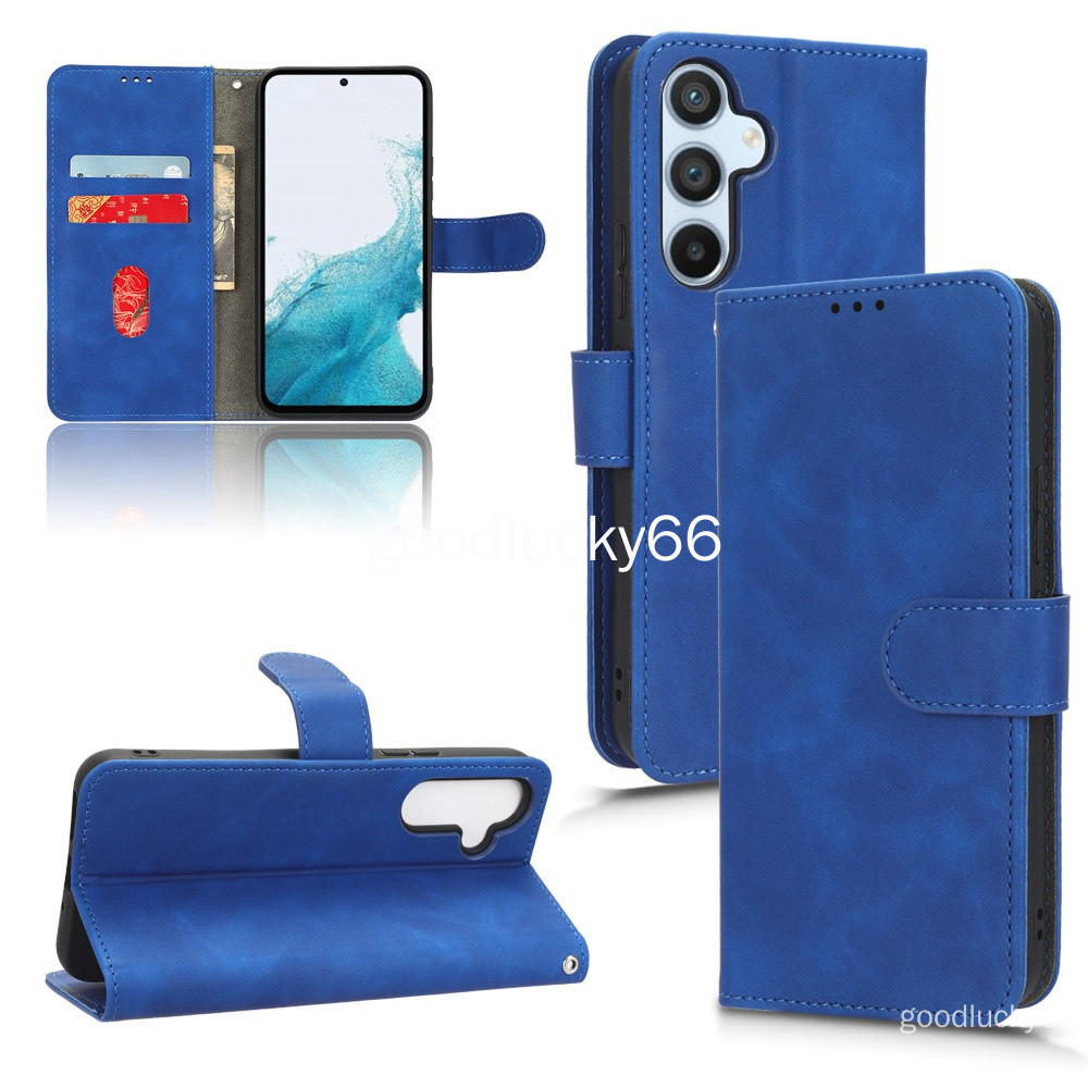 三星 Galaxy A54 5G  翻蓋皮套 膚感保護套 插卡全包手機殼