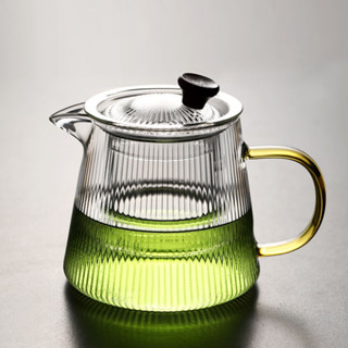 泡茶壺 傢用養生壺 玻璃煮茶壺 加厚耐熱茶水分離茶壺辦公室茶具套裝組