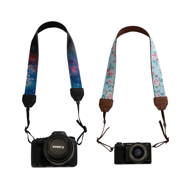相机背带 相機背帶單反700D微單掛脖相機肩帶文藝個性佳能200d富士XA2索尼A6000A500