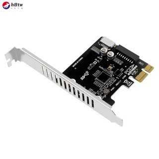 Pci Express卡Pcie轉USB3 Type-E前置Type-C 19P擴展卡兼容Pcie-E X1 X4 X8