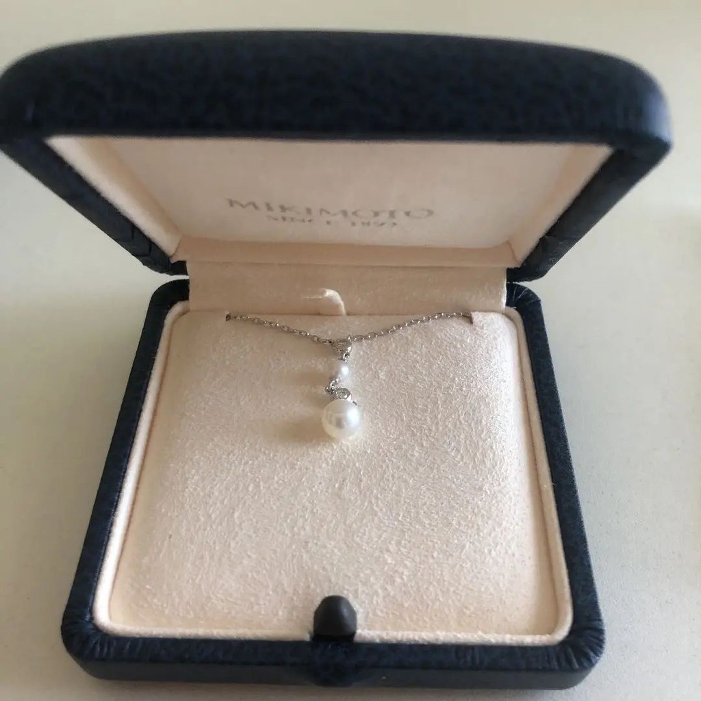 Mikimoto 項鍊 珍珠 鑽石 mercari 日本直送 二手