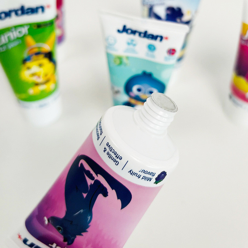 》《進口兒童挪威牙膏現貨低氟Jordan防蛀寶寶水果味牙膏5.20
