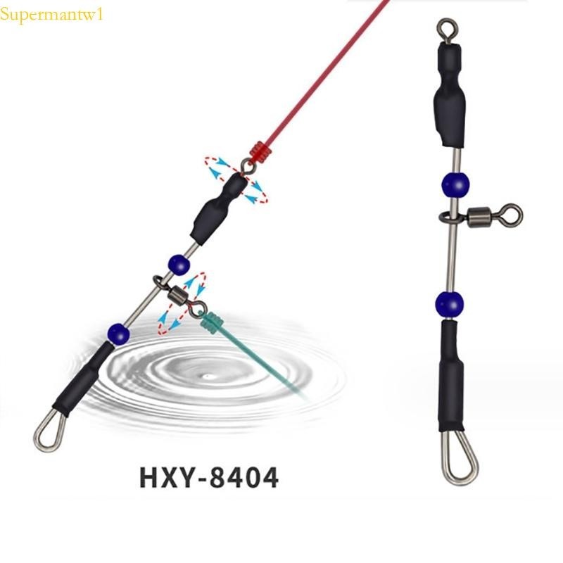最佳 5 件耐用軸承旋轉釣魚連接器便攜式釣具線連接器鹽水釣具配件