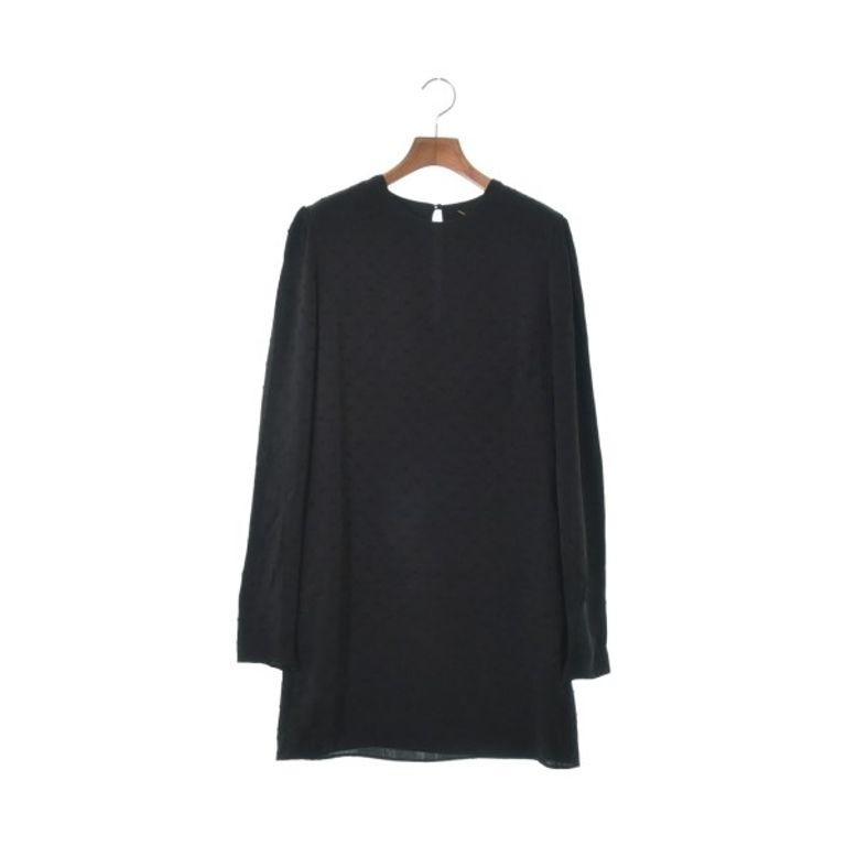 Yves Saint Laurent YSL 聖羅蘭 Paris NT Laula洋裝 連身裙女裝 黑色 日本直送 二手