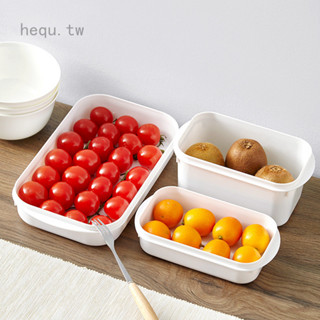 【Hequ】 微波爐食物收納盒 廚房冰箱五穀雜糧密封保鮮盒
