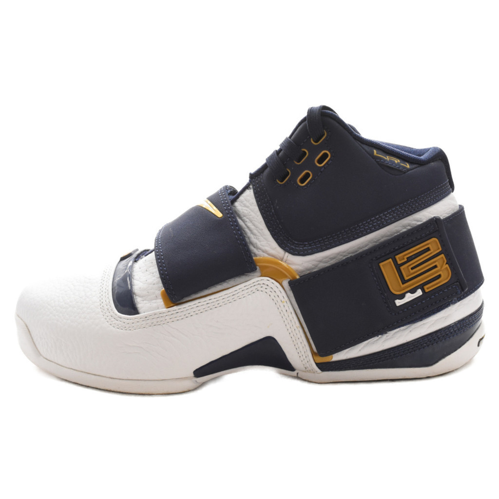 NIKE 耐吉球鞋 休閒鞋LEBRON10 16海軍藍 高筒 日本直送 二手