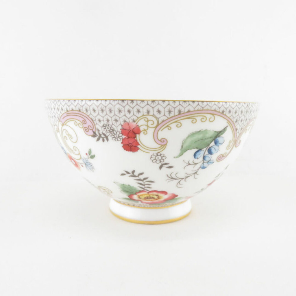 WEDGWOOD盤子 餐盤 碗Rococo11cm 花圖案 花朵 日本直送 二手