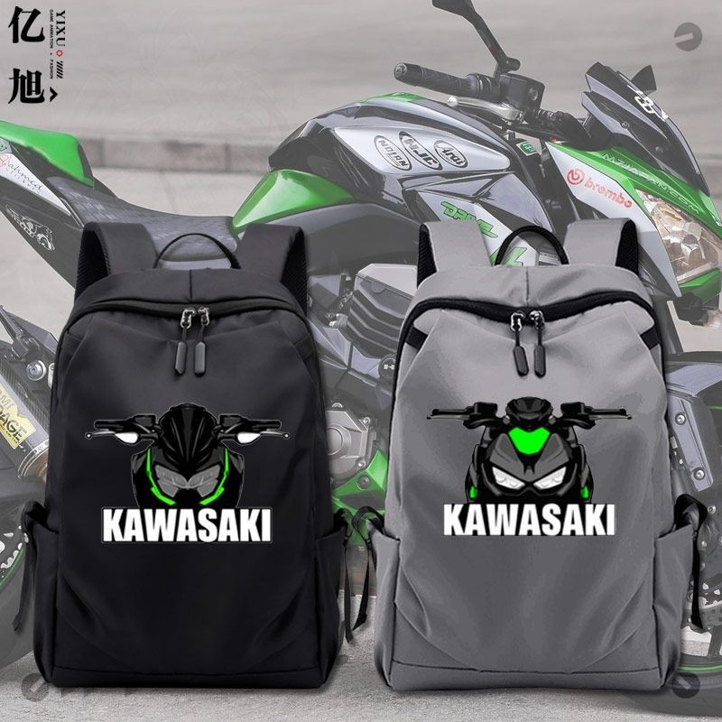 Kawasaki川崎忍者H2機車機車大容量旅行包 後背包 電腦包書包