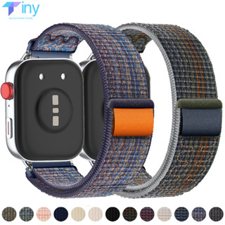 適用於華為 Watch Fit3/2 替換運動手鍊腕帶配件的華為 Watch Fit 3 智慧手錶帶的尼龍環帶