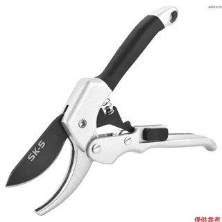 銀色 修枝剪刀果樹剪刀園藝工具
