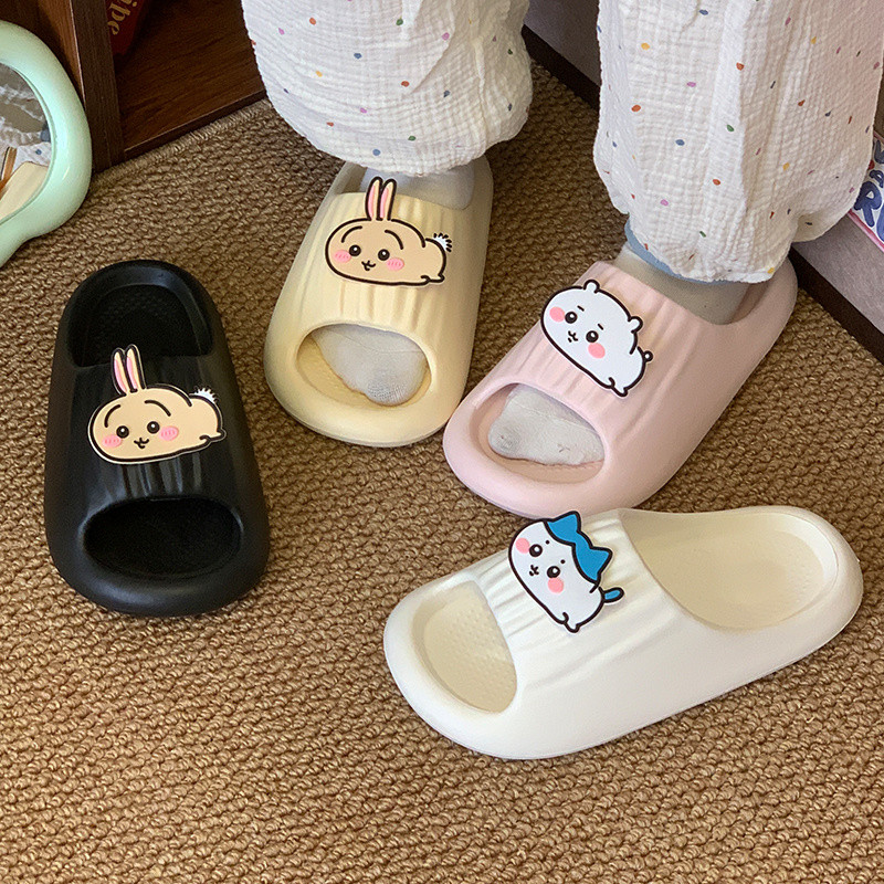 吉伊卡哇拖鞋 吉伊卡哇涼鞋 吉伊卡哇鞋子 吉伊 烏薩奇 小八 烏薩奇吉伊三小衹拖鞋女夏季外穿居家防滑室內eva涼拖鞋 夏