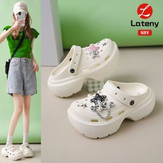 Lateny Baim EVA 女式橡膠涼鞋進口富士涼鞋 3D 橡膠材料防滑 No.09