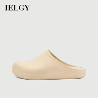 IELGY 女包頭拖鞋eva歐美平底韓版休閒半包涼拖鞋