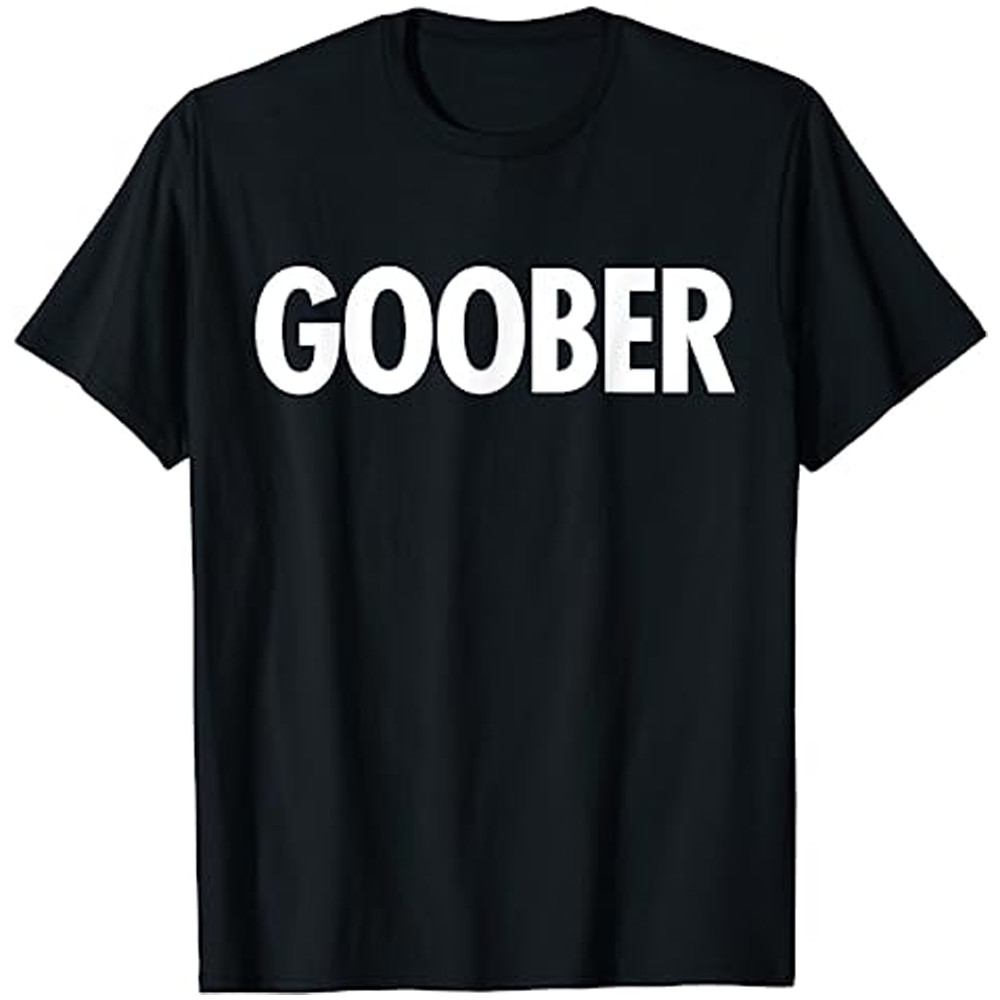Goober 有趣的 T 恤諷刺語錄幽默插科打諢 T 恤