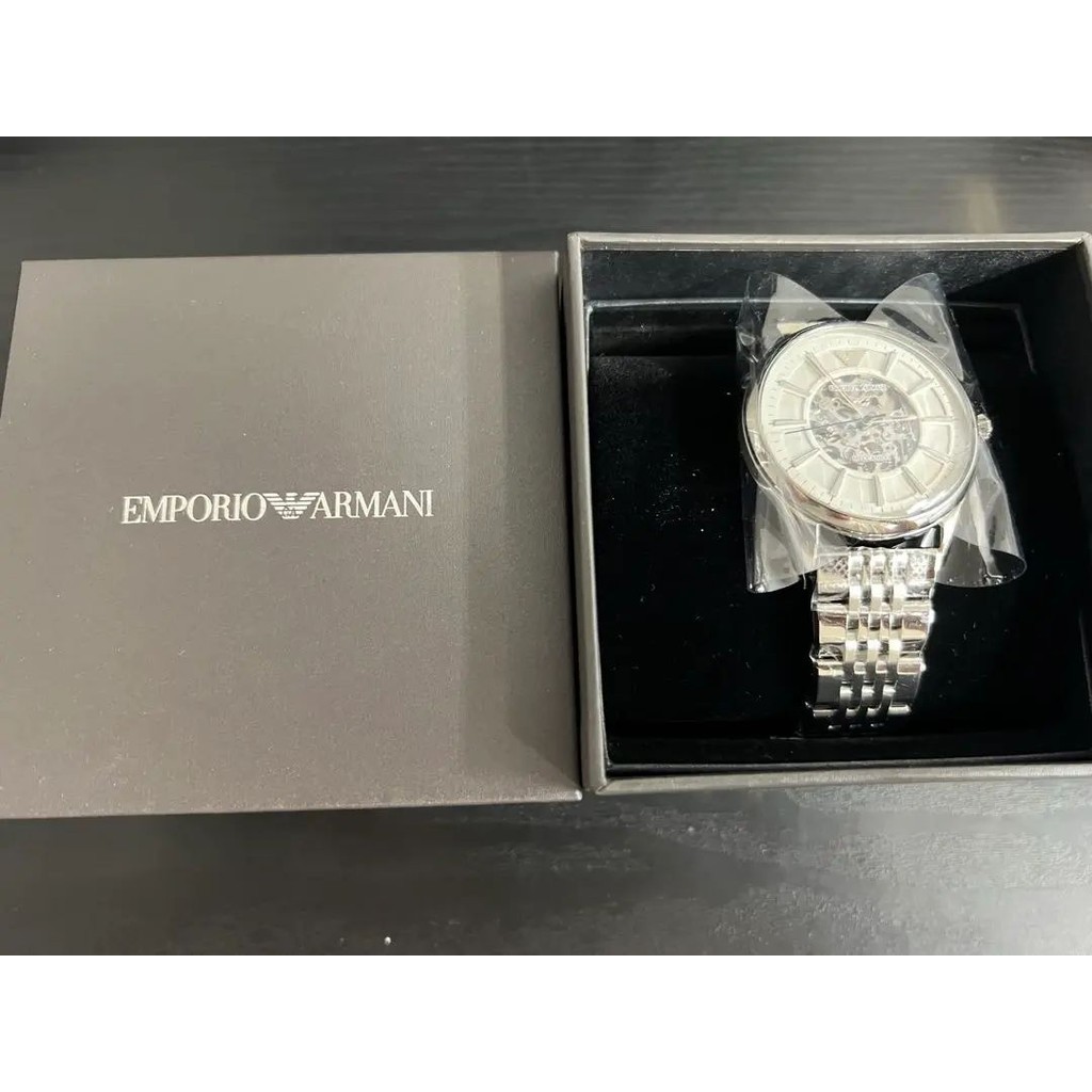 近全新 EMPORIO ARMANI 手錶 自動上鏈 mercari 日本直送 二手