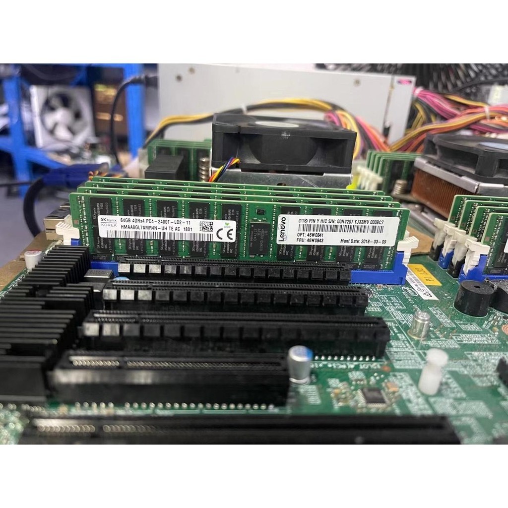 【關注立減】聯想 64G 4DRX4 PC4-2400T服務器內存 64G DDR4 2400 LRDIMM