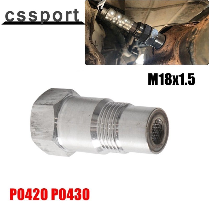 通用汽車 O2 氧傳感器連接器內螺紋 M18x1.5 塞子適配器 P0420 P0430 用於越野