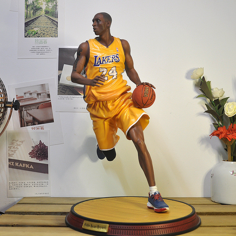 籃球明星 NBA 漫之林 黑曼巴 GK 真人頭雕 科比 1/6 手辦模型擺件