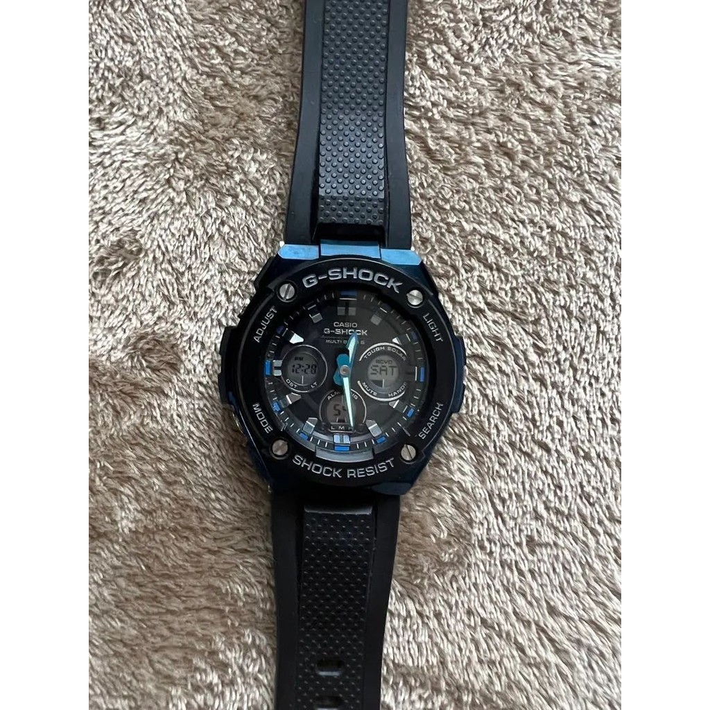 CASIO 手錶 GST-W300G G-SHOCK 藍色 mercari 日本直送 二手