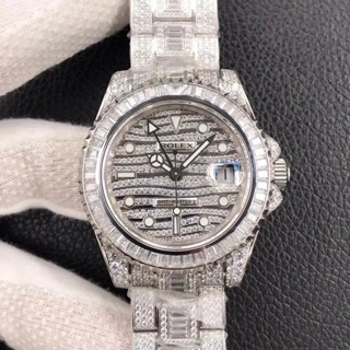 R家 機械錶滿天星腕錶勞力士格林尼治型II的密鑲鑽特別款