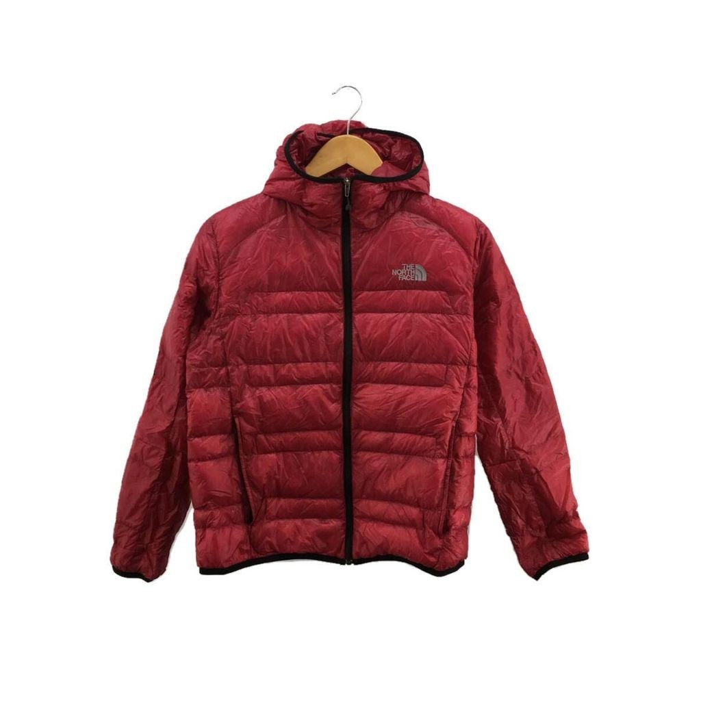 THE NORTH FACE 羽絨服 夾克外套尼龍 粉紅色 日本直送 二手