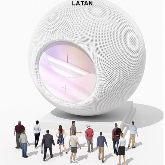 LATAN-蘋果 HomePod 透明 軟膜 智能音響配件 homepod mini 蘋果 音響 保護膜 貼 膜 防摔