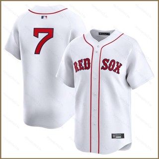 吉田 2024-2025 MLB 波士頓紅襪隊 Masataka Yoshida 主場球衣棒球開衫 T 恤運動上衣球迷版