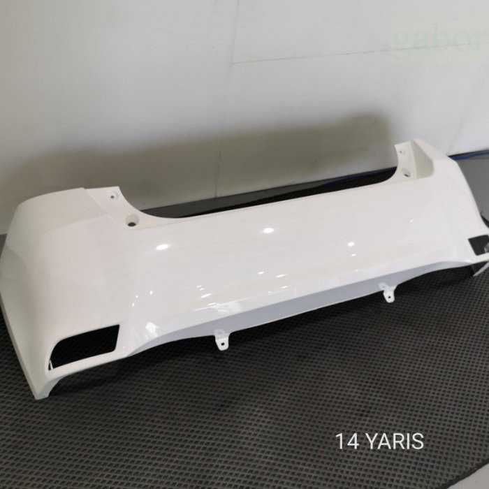 OK購物商城 豐田 TOYOTA 14-18 YARIS 原廠 後保桿 含烤漆 材質PP 各車色皆有