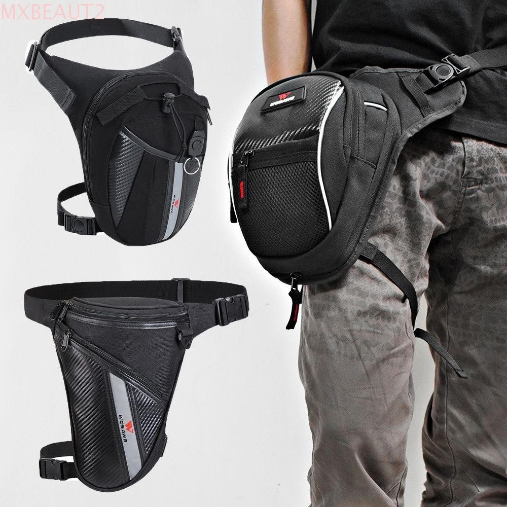 MXBEAUT2范妮腰包旅行露營耐用手機支架腿袋皮帶錢包高容量肩包