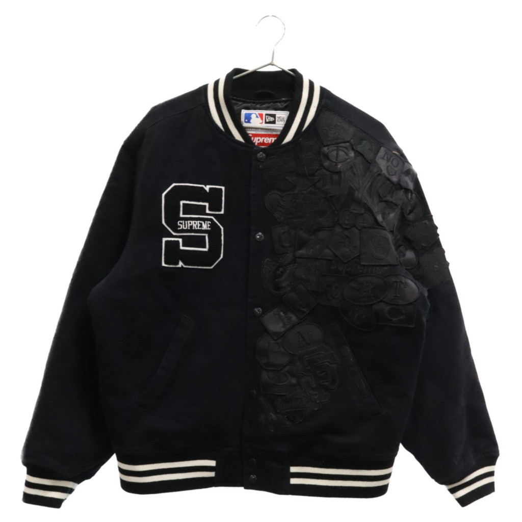 Supreme夾克外套 棒球外套都市 黑色 日本直送 二手