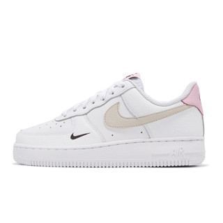 Nike 休閒鞋 Wmns Air Force 1 07 女鞋 白 櫻花粉 小勾 AF1 ACS HF9992-100