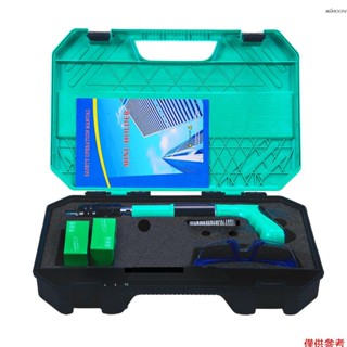 炮釘槍 射釘槍 射釘固定器 迷你款消音緊固器 吊頂一件式打釘固定器 裝修緊固炮釘槍 水電空調安裝迷你射釘槍 藍色+黑色