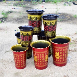 限時優惠塑膠耐用落地大花盆高筒大口徑清倉樹脂塑膠大花盆髮財樹綠蘿盆