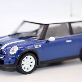 1/43 Mini Cooper S 2003 迷你谷巴汽車玩具車模型老車擺件絕版車模