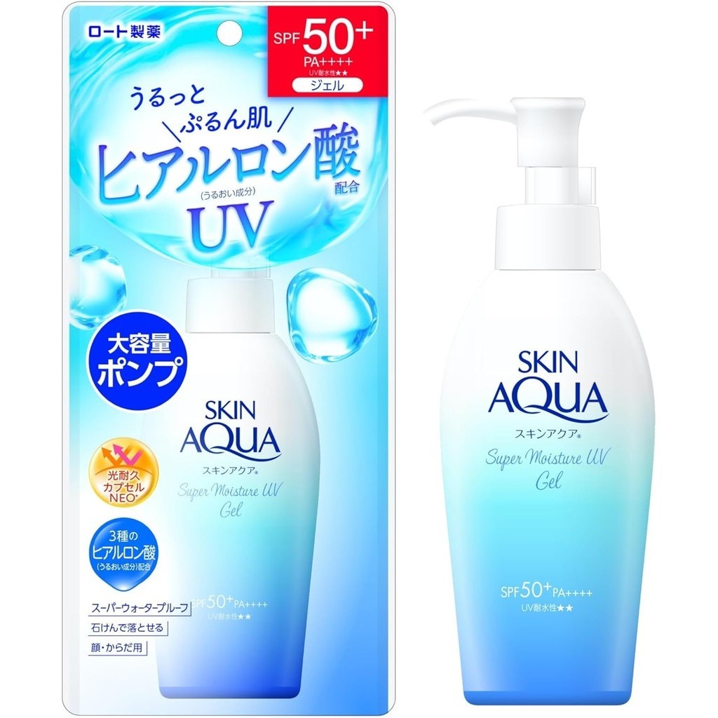 ROHTO 樂敦 Skin Aqua SPF 50+ 防曬超保濕凝膠