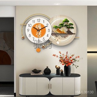 創意鐘錶掛鐘客廳新款網紅時鐘掛牆簡約現代裝飾家用時尚