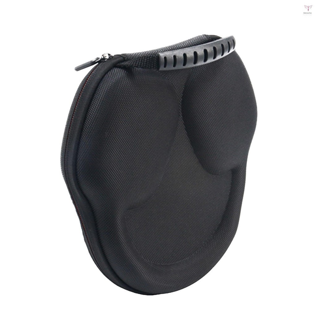 Uurig)耳機收納盒防水便攜式耳機便攜包帶拉鍊,防摔防震收納袋更換,適用於 Apple AirPods Max 耳機